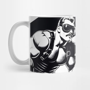 BEEF DADDY 80s Nagel Style Mug